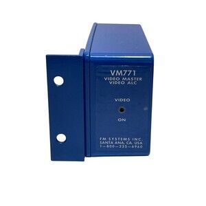 FM Systems Inc. VM771 Video Master ALC Video Automatic Gain Control--VM 771